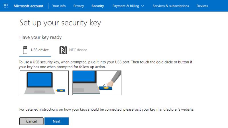 Hogyan védheti meg Microsoft-fiókját (jelszó nélküli bejelentkezés nélkül)