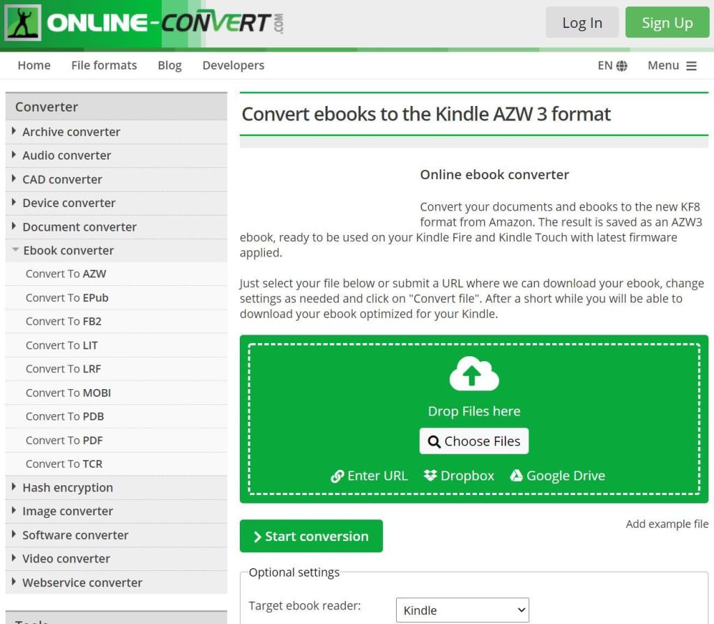 4 módszer bármilyen ebook fájl formátum konvertálására az Amazon Kindle számára
