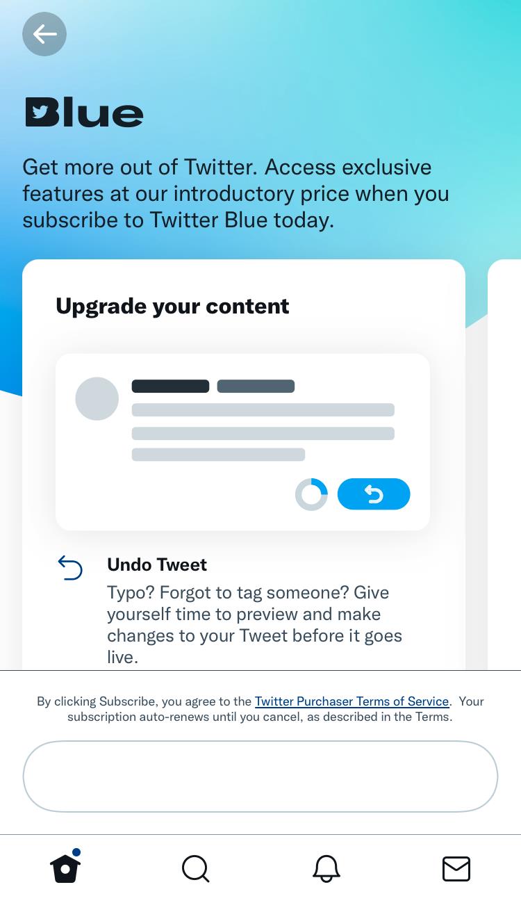 Hogyan regisztrálj és iratkozz fel a Twitter Blue szolgáltatásra
