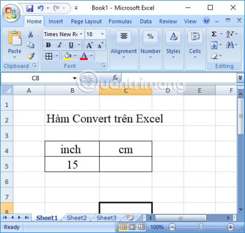 Ako používať funkciu Konvertovať v Exceli