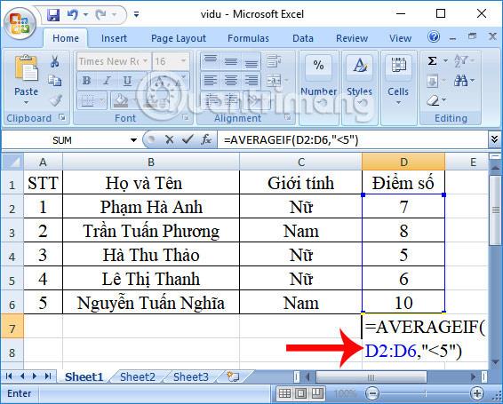 Ako používať funkciu AVERAGEIF v Exceli