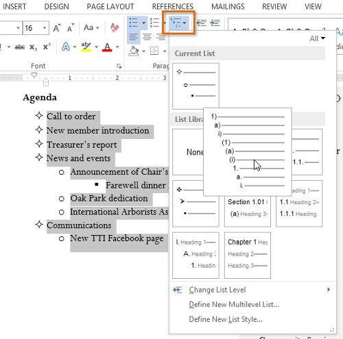 A Word 2013 teljes útmutatója (10. rész): Felsorolásjelek, számozás, többszintű lista a Microsoft Wordben