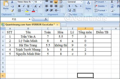 Funkcia IFERROR v Exceli, vzorec a použitie