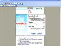 A PDF-fájlok konvertálása Word, Excel, HTML, Text formátumba