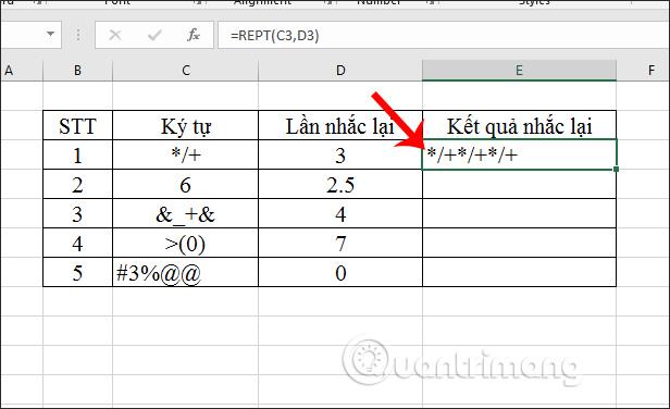 Ako používať funkciu REPT v Exceli