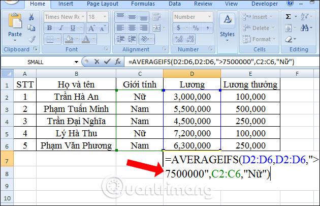 AVERAGEIFS függvény az Excelben: Hogyan számíthatunk átlagot számos feltétel alapján