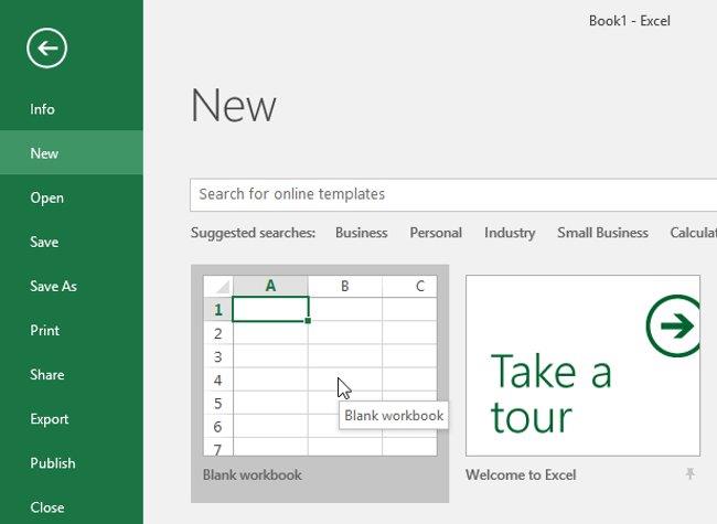 Excel 2016 – 3. lecke: Új táblázatok létrehozása és meglévő táblázatok megnyitása