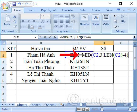 Funkcia LEN v Exceli: Funkcia na získanie dĺžky reťazca