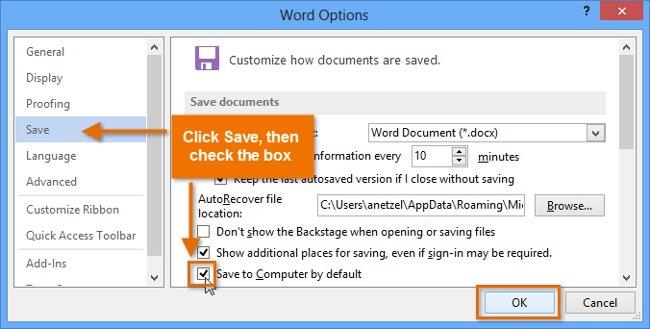 A Word 2013 teljes útmutatója (3. rész): Dokumentumok tárolása és megosztása