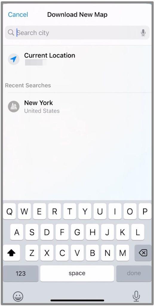 Az Apple Maps offline letöltése és használata iPhone-on