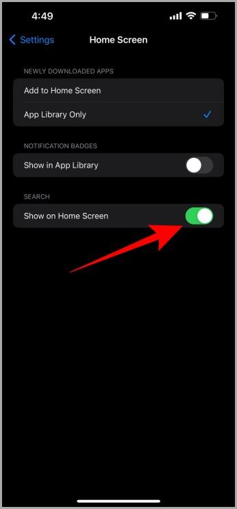 Ako odstrániť panel vyhľadávania (Spotlight) z domovskej obrazovky iPhone