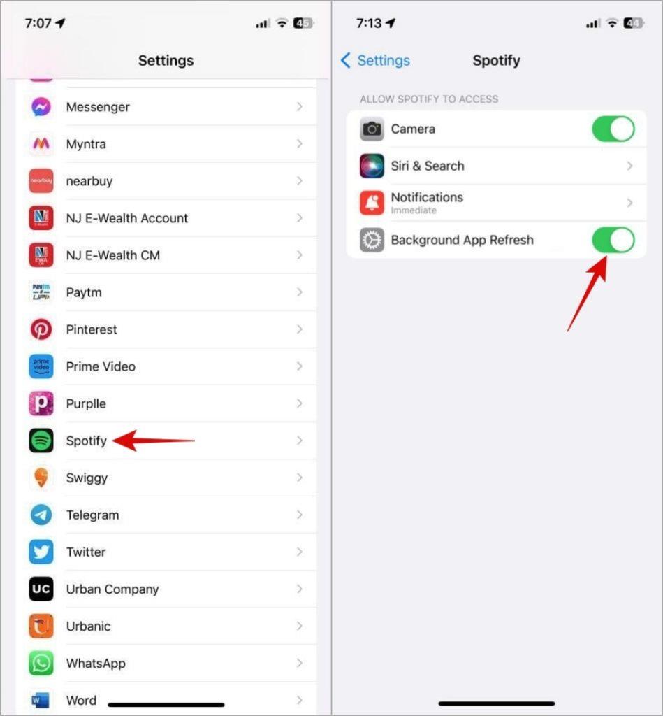9 javítás, ha a Spotify Premium nem működik offline Androidon és iPhone-on