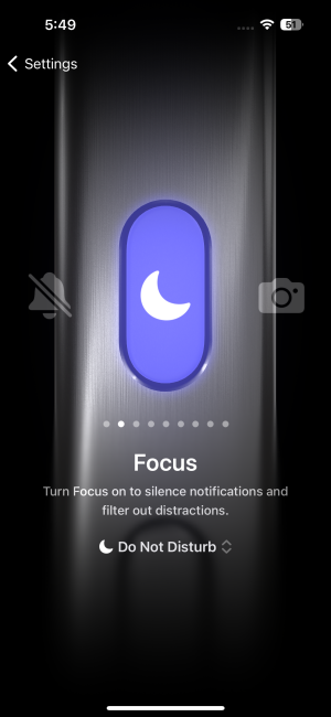 Az Action gomb beállítása és használata az iPhone készüléken