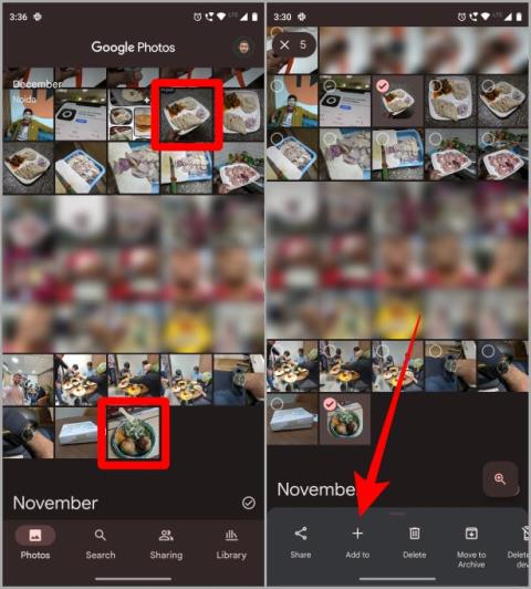 Kollázsok létrehozása és szerkesztése a Google Fotókban mobilon
