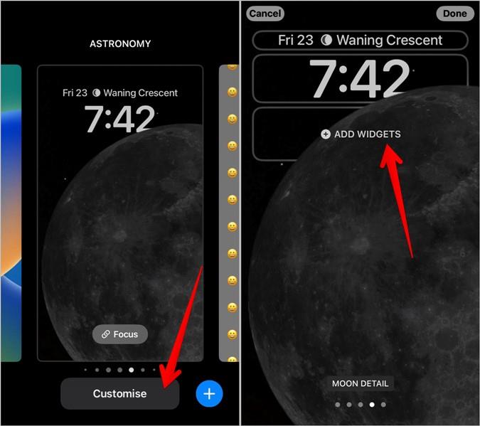 Távolság Widget hozzáadása az iPhone készülékhez