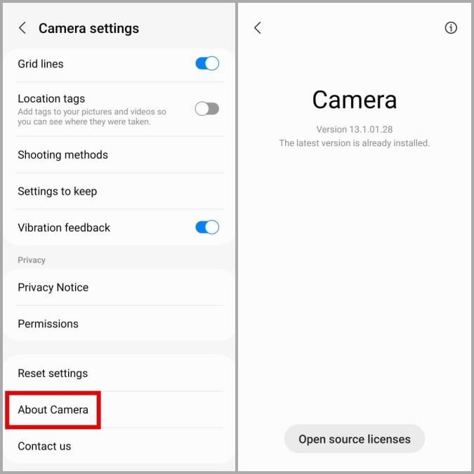 7 javítás a QR-kódot nem szkennelő kameraalkalmazáshoz a Samsung Galaxy telefonokon