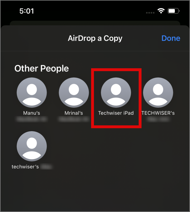 Az AirDrop név megváltoztatása iPhone, iPad és Mac rendszeren