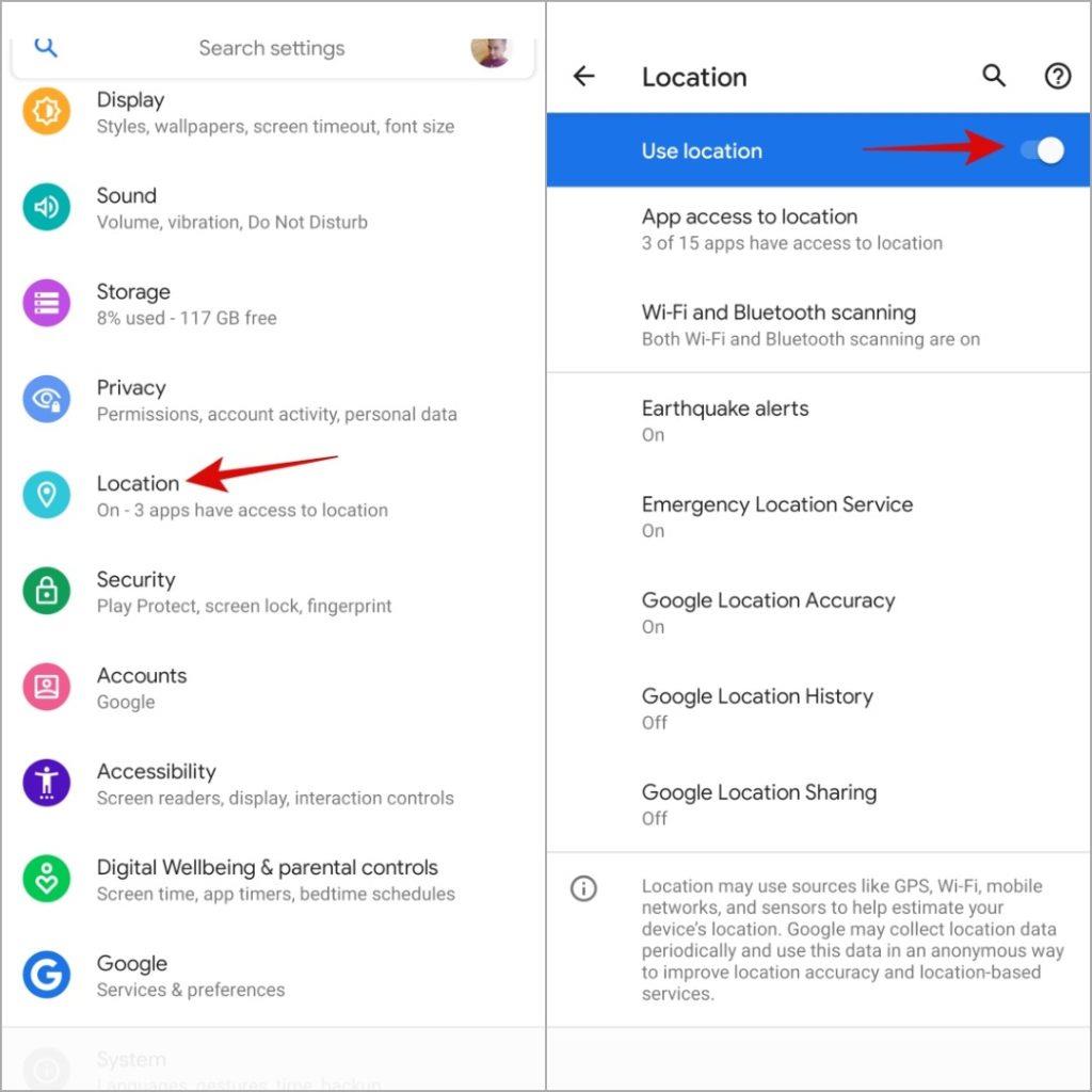 6 opráv pre nefunkčnosť služby Google Find My Device v systéme Android