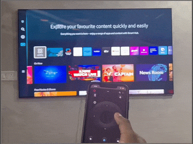 A Samsung Smart TV vezérlése iPhone-ról és Androidról