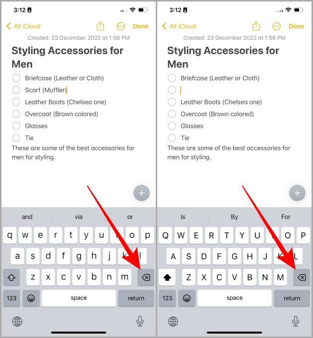Ako vytvoriť kontrolné zoznamy na iPhone pomocou aplikácie Poznámky